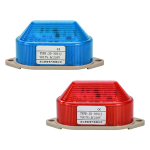 JD-3051J LED Warning Light AC220V Red Blue Durable Indicator Light - Product Image 1