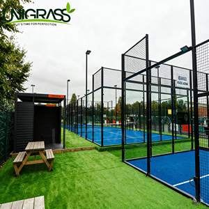 Cancha de Pádel Profesional con Diseño Panorámico de Vidrio Templado de Alta Resistencia 10x20m, Anti-UV, Resistente a la Intemperie, Certificación CE - Product Image 4