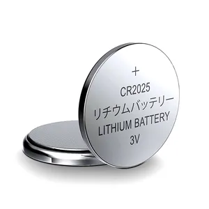 2024 Best Verkopende 3V Pila Cr2025 Lithium Limno2 Knop Batterijen Voor Horloge Auto Sleutel