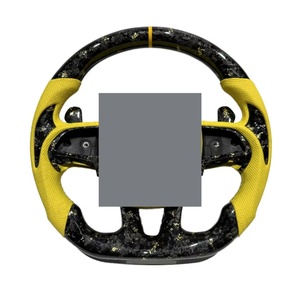 Volant sport en fibre de carbone et cuir, modèle 2025, pour Dodge Charger SRT 2020, sur mesure, 3 branches - Product Image 6