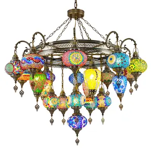 Turkish Style Handmade Mosaic New Design Chandelier For Decoration