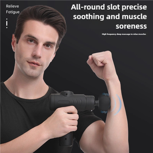 Nouveau 2025 Mini pistolet de massage corporel électrique sans fil de haute qualité, portable, fonction de chaleur, rechargeable, contrôle de la minuterie, pour un massage profond - Product Image 5