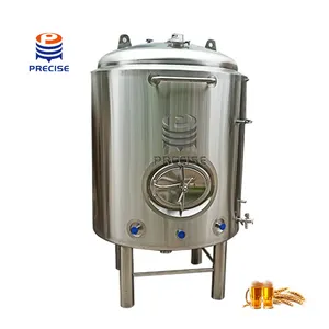 China supplier 500L 1000L 2000L 10hl 20hl beer bright tank for storage brewing equipment