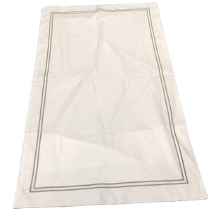 ปลอกหมอนผ้าฝ้าย100% สำหรับโรงแรม5ดาวงานปักลาย300TC หรูหราออกแบบได้ตามต้องการ - Product Image 1