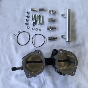 Corps de papillon FAJS NO T5 <span class=keywords><strong>40</strong></span>/42/45/48/50/55DCOE, remplace le <span class=keywords><strong>carburateur</strong></span> <span class=keywords><strong>WEBER</strong></span> <span class=keywords><strong>DCOE</strong></span> et le <span class=keywords><strong>carburateur</strong></span> DELLORTO DHLA, rail de carburant AN6 - Product Image 4