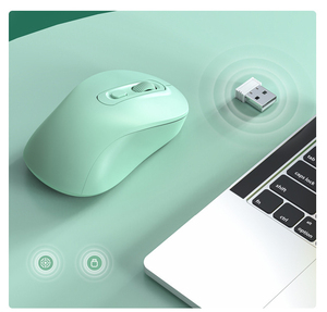 Ratón Inalámbrico USB de 1200 DPI Ajustable con Receptor Óptico de 2.4ghz, <span class=keywords><strong>Teclado</strong></span> <span class=keywords><strong>y</strong></span> Ratón Inalámbricos para Computadora Portátil - Product Image 1
