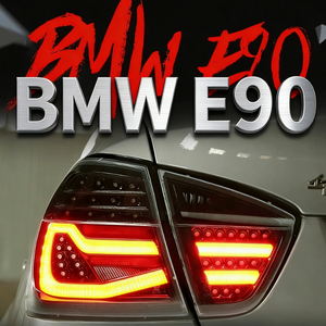 AURON - Nuevas Luces Traseras Transparentes para Serie 3 E90 2005-2008, Luces de Circulación Diurna de 6000K, 12V, Conexión Directa, 1 Año de Garantía, Universales - Product Image 2