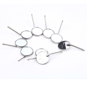 Herramienta de examen oral de lente de acero inoxidable plano de examen <span class=keywords><strong>dental</strong></span> manual