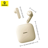 Écouteurs sans fil Baseus E16 Lite, écouteurs BT de haute qualité, réduction de bruit, stéréo intra-auriculaire