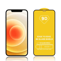 Telapex Vente en gros Couverture entièrement incurvée 9H 9D Protecteur d'écran en verre trempé pour iPhone 16 15 14 13 12 11 Pro Max Xs XR 7 8 Plus