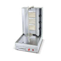 Gril à gaz vertical Rôtissoire sans fumée Machine à barbecue Gril de barbecue intelligent Chaudrée de viande à gaz commerciale Rôtissoire turque