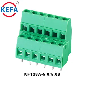 KF128A-5.0-5.08 Passo Euro Stile 2 P, 3P Elettrico Pcb Terminal Block 22-12AWG