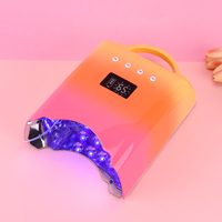 Enchanteur CA Sunset Color Lampe à ongles rechargeable Lampe à LED UV Fournitures pour ongles sans fil Salon professionnel Sèche-vernis à ongles en gel