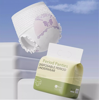 OEM Culotte Menstruelle Jetable Pleine Protection Absorbant Période Sous-Vêtements pour Femmes