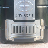 Barbecue en acier inoxydable à économie d'énergie avec interrupteur réglable, poêle à charbon de bois, gril barbecue