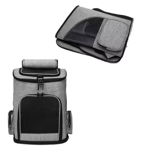 Sac à dos de transport pour chat en Oxford de haute qualité, certifié BSCI, idéal pour les sorties en plein air, fabriqué à Guangzhou - Product Image 1