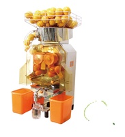 Commerciële elektrische sapcentrifuge voor vers fruit met residu-emmer, sinaasappelsapmachine