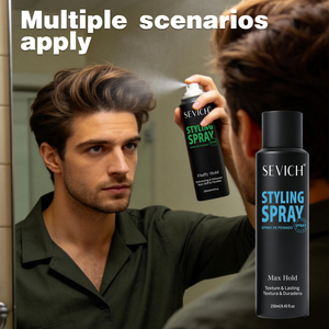 SEVICH Spray Coiffant Professionnel OEM 250ml Invisible Longue Durée Volume Fixation Forte pour Hommes - Product Image 4