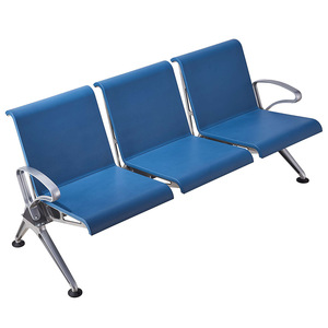 Silla de Aeropuerto Starlight 2, Asiento de Tres Plazas en Fila con Pasamanos para Áreas de Espera Públicas - Product Image 3