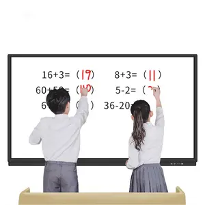 Movable floor stand type wall mounted school interactive electronic whiteboard
