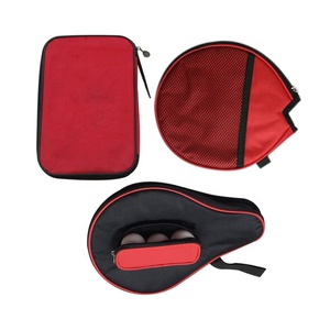 Konford sac de tennis de table personnalisé en vogue OEM/ODM étui pour raquette de ping-pong en toile Oxford en cuir et aluminium avec logo imprimé - Product Image 6