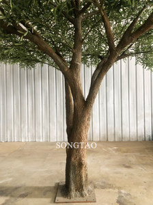Songtao Home Office Indoor Outdoor Garden Decoration grandi alberi di ulivo artificiali in fibra di vetro <span class=keywords><strong>sempreverde</strong></span> falso <span class=keywords><strong>albero</strong></span> - Product Image 5
