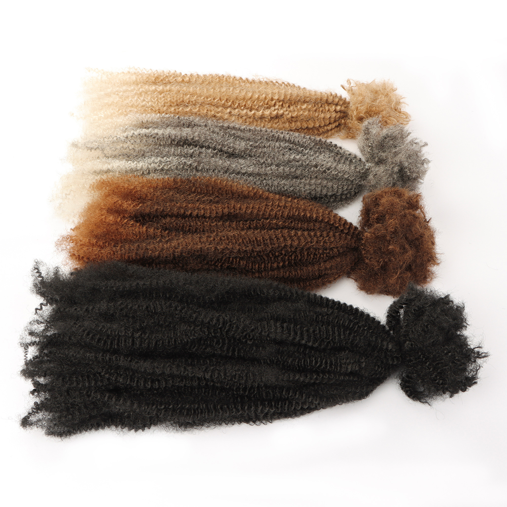 Blend Hair Wholesale Vendor Afro Kinky Bulk Hair Blend with Synthetic Hair - Image 5