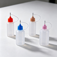 Offre Spéciale – Flacons Vides Compressibles pour Liquides Oculaires et Huiles, 50ml, 60ml, 100ml – Échantillon Gratuit – Flacons Applicateurs en PET/PE pour Colle et Pigments