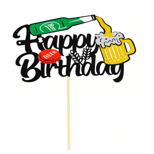 Adorno <span class=keywords><strong>para</strong></span> <span class=keywords><strong>Pastel</strong></span> <span class=keywords><strong>de</strong></span> Cumpleaños <span class=keywords><strong>de</strong></span> Cerveza, <span class=keywords><strong>Decoración</strong></span> <span class=keywords><strong>para</strong></span> Fiesta <span class=keywords><strong>de</strong></span> Cerveza <span class=keywords><strong>para</strong></span> Hombres - Product Image 6