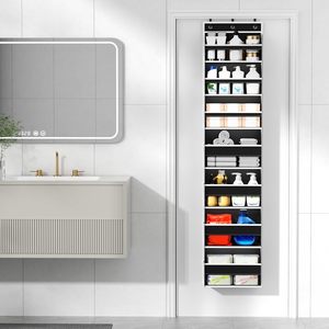 Over The Door Organizer 7 Tier Hanging <b>Storage</b> With Large Pockets Behind Door Closet Organizers For Neatening - Product Image 2