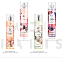 Usine directe marque privée femmes français Sexy dame bouteille de parfum fleur fruits saveur de sucre pour un usage corporel