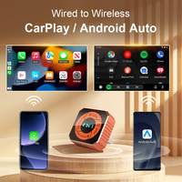 Adaptateur CarPlay sans fil Kowankit K6 Plus 4 en 1, double connexion Wifi, Android Auto, mini dongle USB, universel pour véhicules