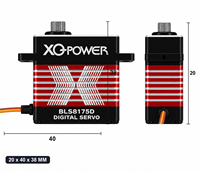 Servomoteurs robustes à vendre XQ-POWER XQ-BLS8175D 75kg Servomoteur numérique sans balais 8.4V pour voiture RC et robot à l'échelle 1/5