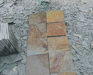 Gạch Lát Sàn Đá Và Gạch Ốp Tường Tự Nhiên Gỉ Sét - Product Image 3