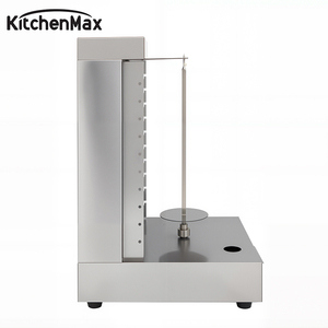 Máquina Vertical de Shawarma a Gas KitchenMax, Parrilla Comercial para Restaurantes de Oriente Medio y Comida Callejera - Product Image 6