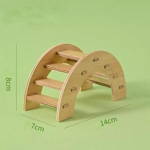 Kang darpet DIY Holz Hamster Hideaway House-Kleintier verstecke, einfache Montage, geeignet für Hamster, kleine Nagetiere - Product Image 5