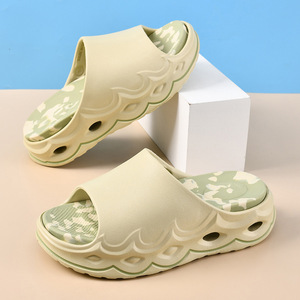 Sandalias de Playa para Hombre Guru, de Verano, con Suela Gruesa de EVA, Antideslizantes, Blancas y Verdes, Transpirables, para Parejas - Product Image 4