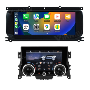 Unidade principal <span class=keywords><strong>Android</strong></span> 12 Sistema duplo para Range Rover Evoque L538 2012-2018 Rádio estéreo para carro Navegação GPS Carplay Tela do painel AC - Product Image 1