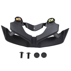 Alerón Delantero para Motocicleta, Color Negro, Aumenta la Estabilidad, Kit de Alerón Aerodinámico para <span class=keywords><strong>MT</strong></span>-<span class=keywords><strong>09</strong></span> <span class=keywords><strong>SP</strong></span> 2017 a <span class=keywords><strong>2020</strong></span> - Product Image 1