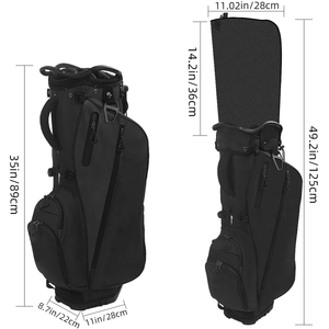 Dericsson Polyester 14 Way <b>Golf</b> Stand Bag Double Shoulder Straps Custom Logo Supported <b>Golf</b> Bag - Product Image 6