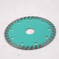 Disque diamanté à large bord de turbine, outil diamanté tranchant et rond, petit format pour découpe à sec du granit et du béton