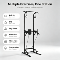 Barre de traction réglable en hauteur pour exercices de musculation, équipement de fitness multifonctionnel avec dossier