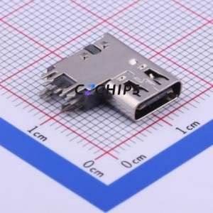 918-518K2023D50000 USB Connector Through hole Component (THT) Connector Type-C USB 2.0 Female Side Insert - Product Image 1