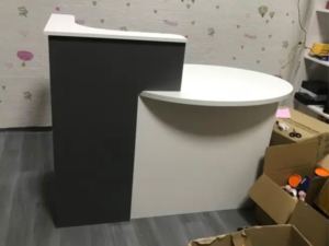 Bancone Front Hotel <b>Small</b> Wedding Decorations for <b>Office</b> Reception Desk Beauty Salon <b>Table</b> Design Counter Modern Clothing Store - Product Image 4
