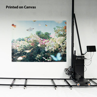 TWF1000 China 2-en-1 mercado bajo precio plotter máquina de pared 3D impresora de inyección de tinta para la impresión