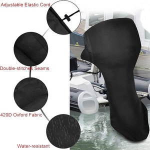 Piccolo delfino più popolare 600D Oxford materiale motore fuoribordo copertura completa per Yamaha Yacht - Product Image 2