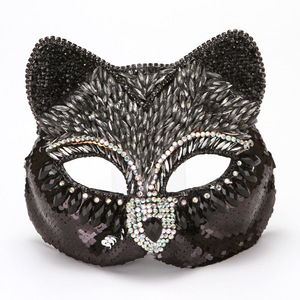 หน้ากากแมวจิ้งจอกครึ่งหน้าระดับไฮเอนด์หน้ากากเวนิส - Product Image 2