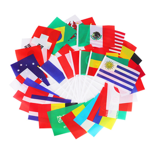 2026 Fan nacional para EE. UU. México Canadá y países del mundo Bandera ondeando a mano <span class=keywords><strong>de</strong></span> poliéster con gráficos <span class=keywords><strong>de</strong></span> impresión digital - Product Image 5