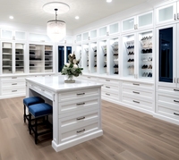 Armoire de dressing moderne sur mesure pour toute la maison, armoire à vêtements populaire, placards, dressing