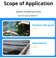 Pompe à air pour bassin à carpes koï SUNSUN à basse pression, prix de gros, pour entrepreneur en aménagement paysager, 70L-120L